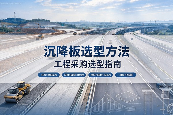 武邑沉降板选择方法