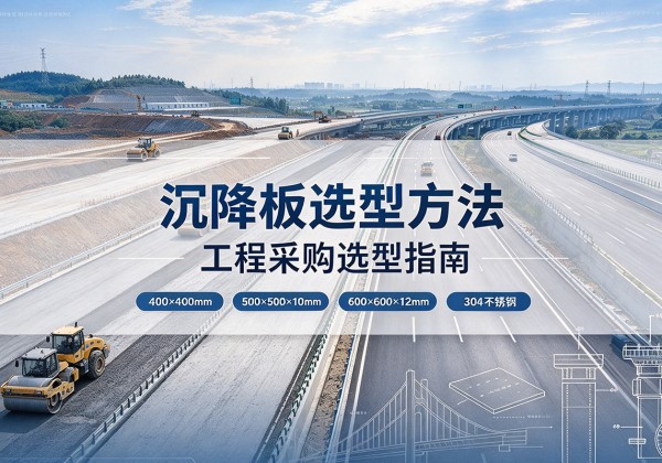 武邑沉降板选择方法