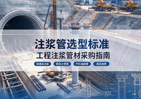 武邑注浆管选型标准